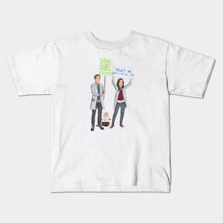 Fitzsimmons - Science March Kids T-Shirt